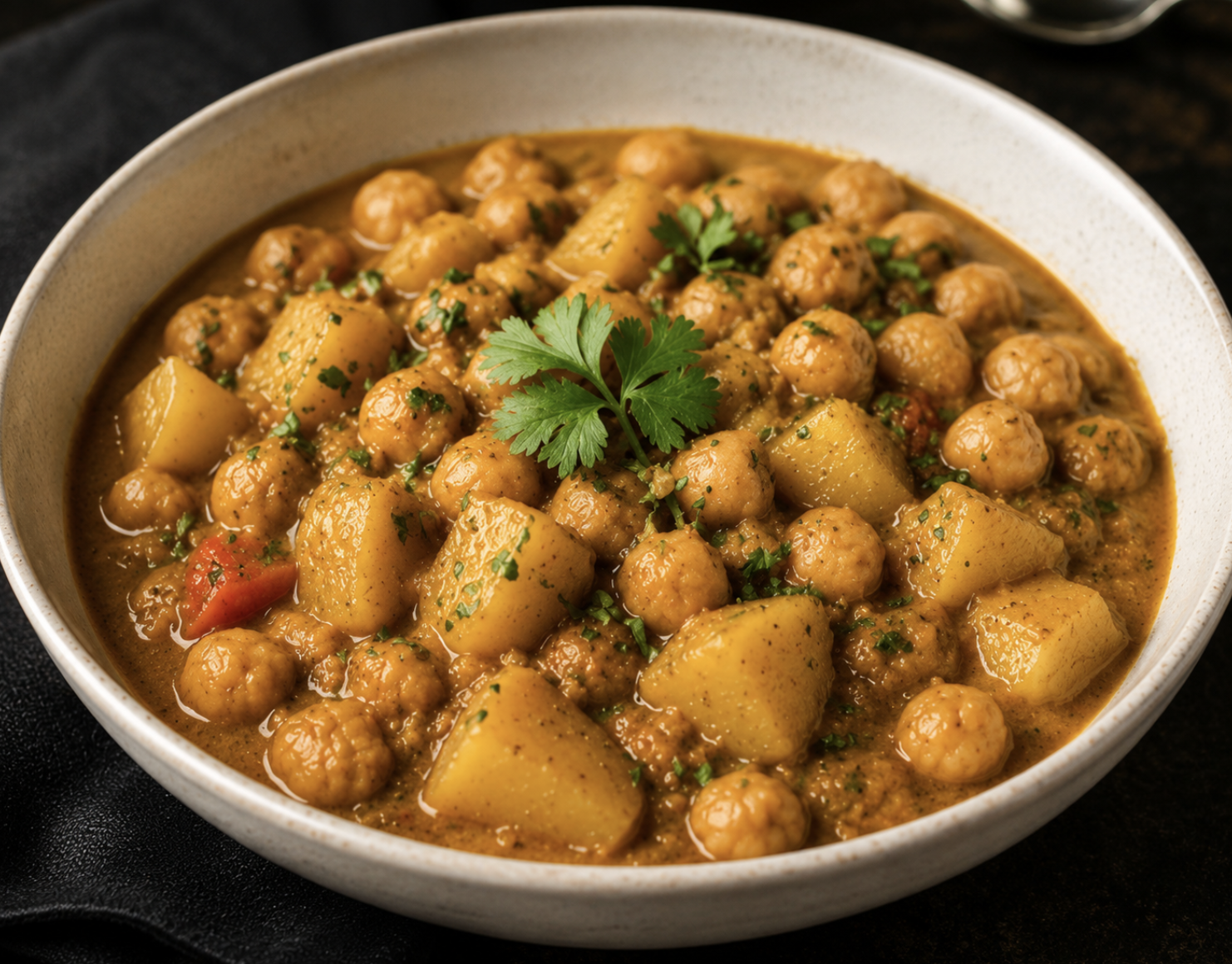 Chickpea Curry Potato